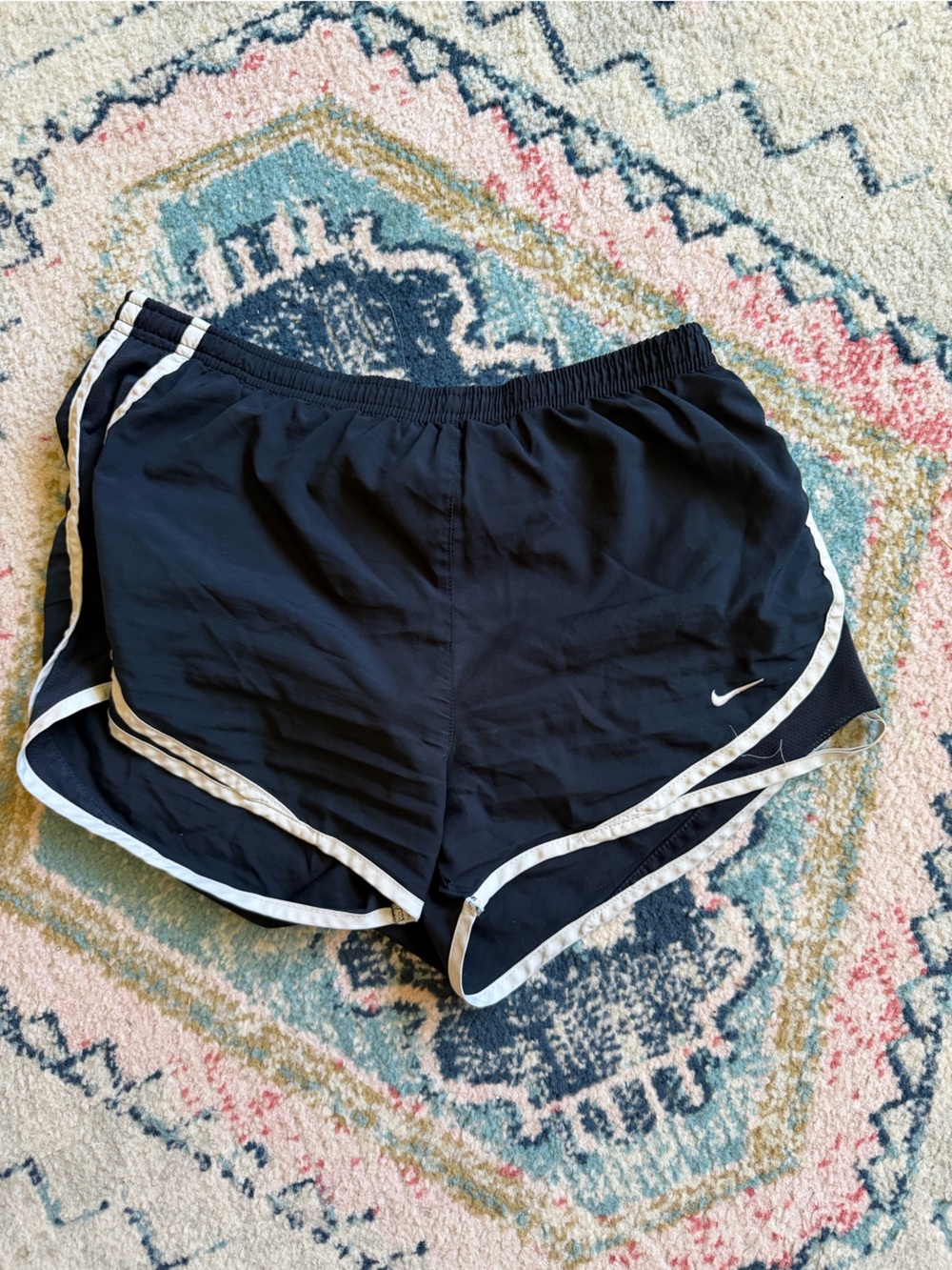 Nike Black Shorts with White Trim